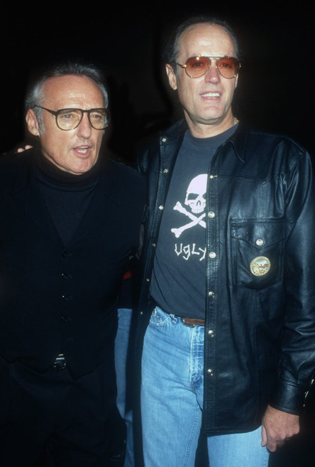 Dennis Hopper, Peter Fonda, 1993, Photo By Michael Ferguson (Dennis Hopper Peter Fonda1561) Poster