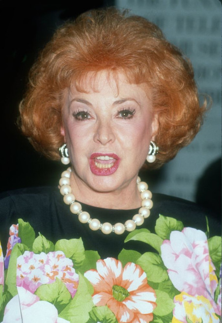 Audrey Meadows, 1991, Photo By Michael Ferguson (Audrey Meadows1088) Poster