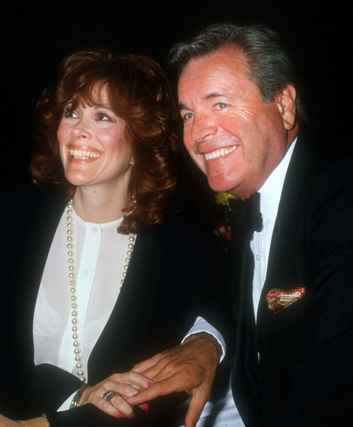 Robert Wagner, Jill St. John, 1989, Photo By Michael Ferguson (Robert Wagner Jill St. John2338) Poster