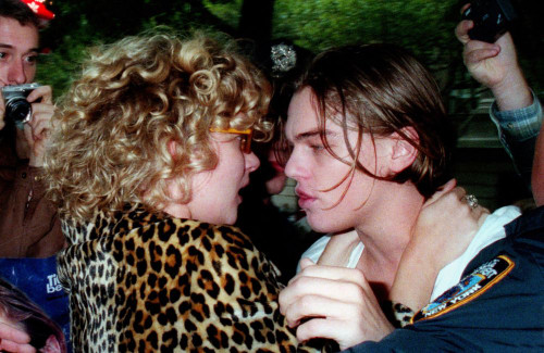 Gretchen Mol, Leonardo DiCaprio, 1997 Photo By John Barrett (Gretchen Mol Leonardo DiCaprio2723) Poster