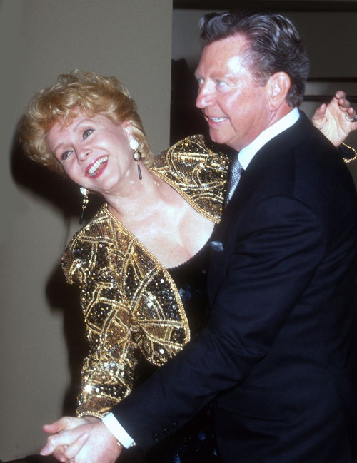Debbie Reynolds, Donald O'Connor, 1990s, Photo By Michael Ferguson (Debbie Reynolds Donald oConnor2262) Poster