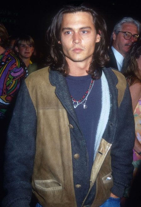 Johnny Depp, 1992, Photo By Michael Ferguson (Johnny Depp1360) Poster