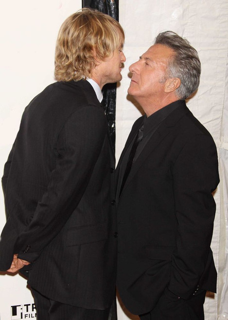 Owen Wilson, Dustin Hoffman 2010, Photo By John Barrett (Owen Wilson Dustin Hoffman3470) Poster