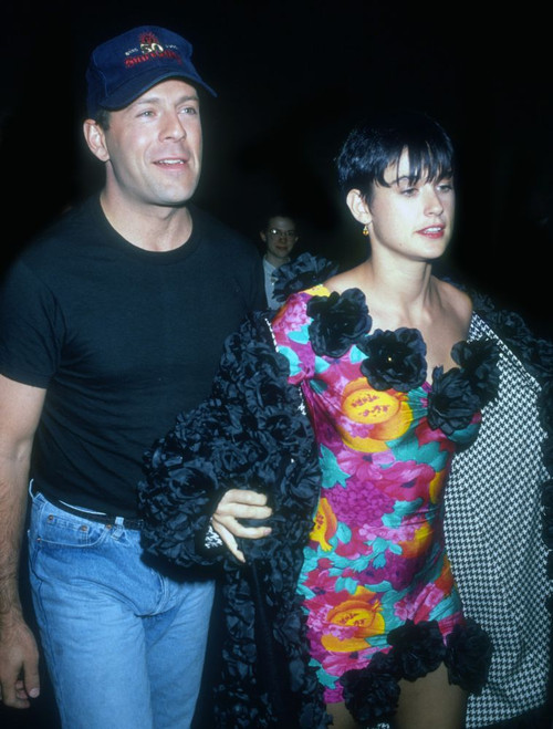Bruce Willis, Demi Moore, 1989, Photo By Michael Ferguson (Bruce Willis Demi Moore2243) Poster
