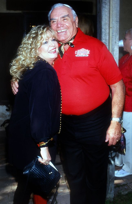Sally Struthers, Ernest Borgnine, 1992, Photo By Michael Ferguson (Sally Struthers Ernest Borgnine1938) Poster