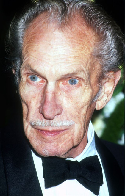 Vincent Price, 1991, Photo By Michael Ferguson (Vincent Price1908) Poster
