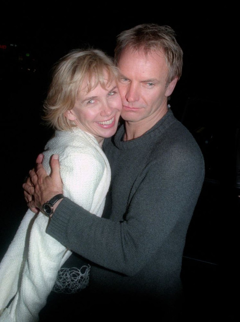 Trudie Styler, Sting, 1999, Photo By John Barrett (Trudie Styler Sting2609) Poster