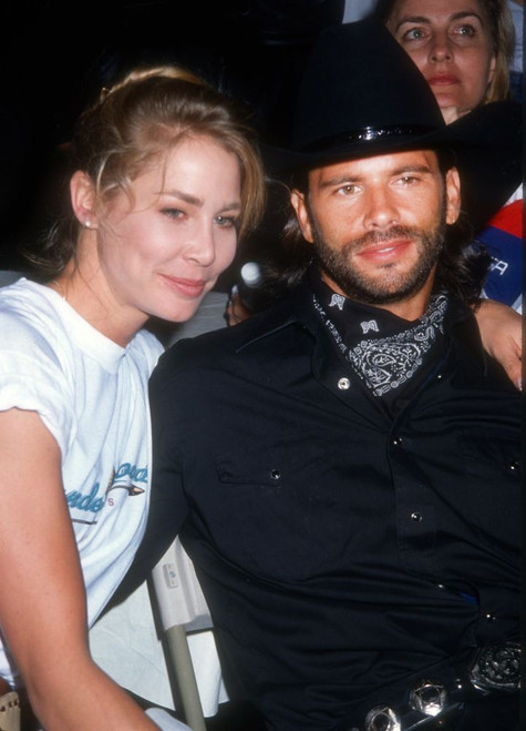 Kathleen Kinmont, Lorenzo Lamas, 1990s, Photo By Michael Ferguson (Kathleen Kinmont Lorenzo Lamas1849) Poster