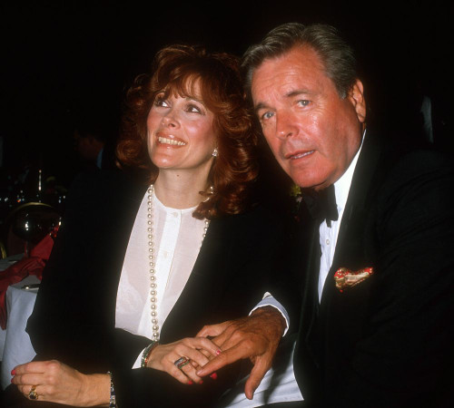 Jill St. John, Robert Wagner, 1994, Photo By Michael Ferguson (Jill St. John Robert Wagner1513) Poster
