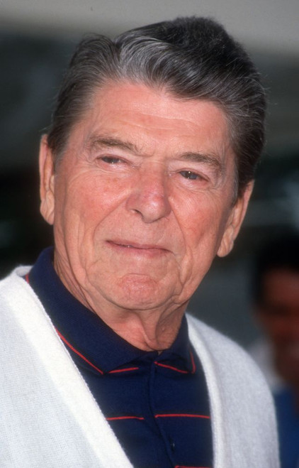 Ronald Reagan, 1990s, Photo By Michael Ferguson (Ronald Reagan1241) Poster
