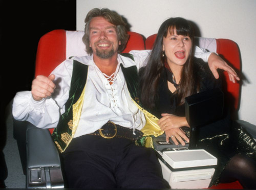 Richard Branson, Tracey Ullman, 1992, Photo By Michael Ferguson (Richard Branson Tracy Ullman1154) Poster