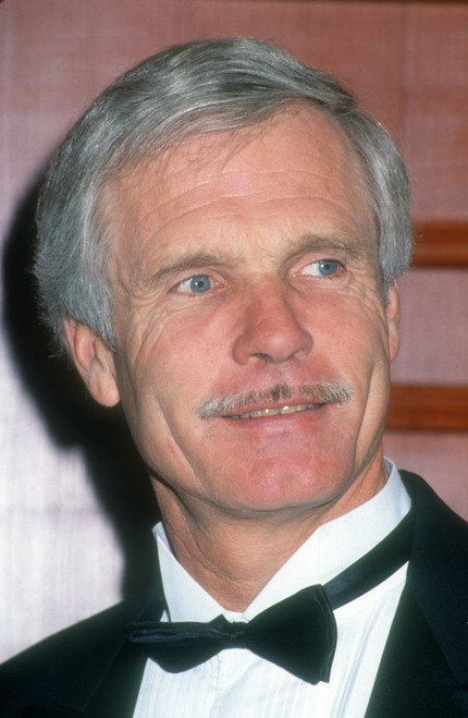 Ted Turner, 1992, Photo By Michael Ferguson (Ted Turner1891) Poster