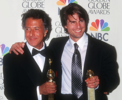 Dustin Hoffman, Tom Cruise, 1997, Photo By Michael Ferguson (Dustin Hoffman Tom Cruise1065) Poster
