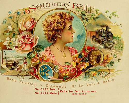 Southern Belle Poster Print - Apple Collection Vintage