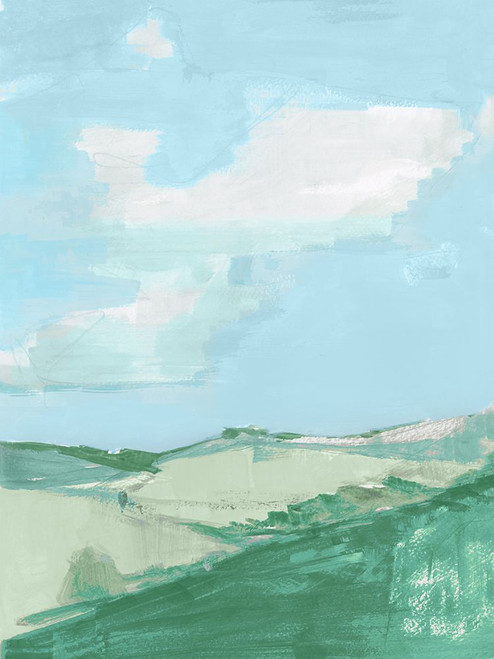 Fluffy Blue Clouds III Poster Print - Cartissi