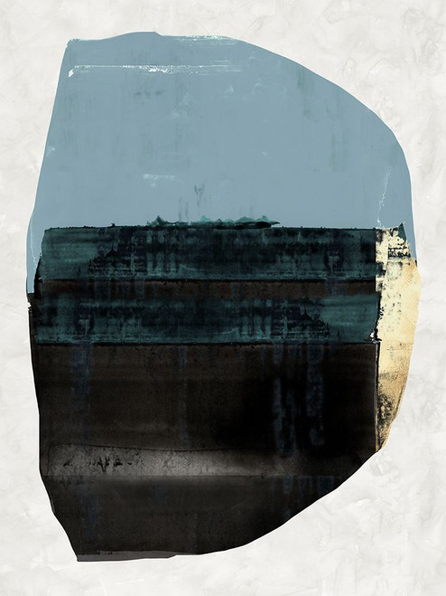 Golden Blob II Poster Print - Cartissi