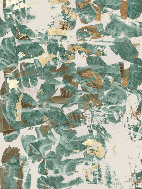 Golden Flakes II Poster Print - Cartissi