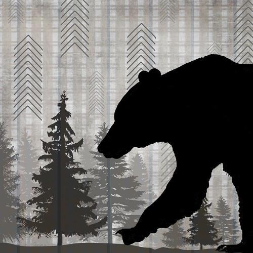 Blue Bear Lodge Sign 05 Poster Print - LightBoxJournal