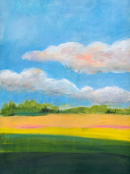 Beneath a Cloudy Sky 1 Poster Print - Jan Weiss
