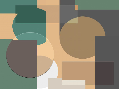 Serenity Color Collage Poster Print - Richard Homawoo