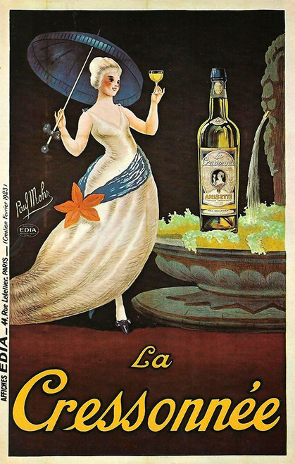 La Cressonnee Poster Print - Apple Collection Vintage