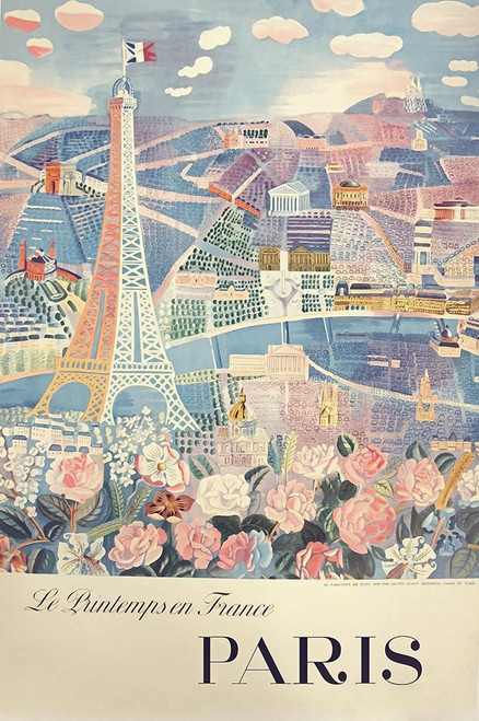 Printemps Paris Poster Print - Apple Collection Vintage