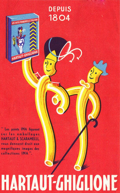 Italian Pasta Poster Print - Apple Collection Vintage