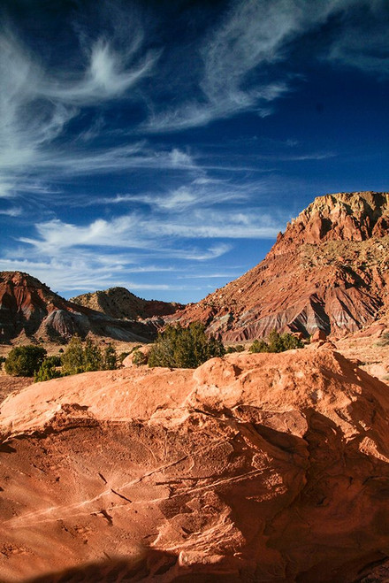 Abiquiu-New Mexico-Usa. Typical landscape for the area. Poster Print - Julien McRoberts