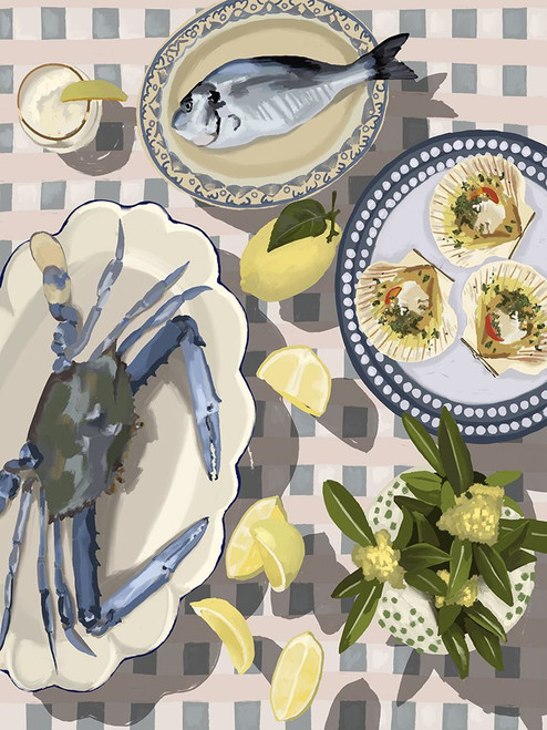 Sunset Feast Poster Print - Road Urban