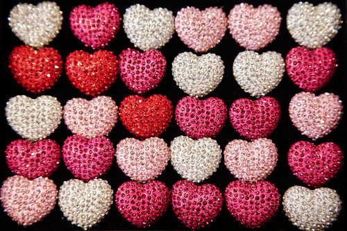 Santa Fe-New Mexico-Usa. Valentines day decor. Poster Print - Julien McRoberts