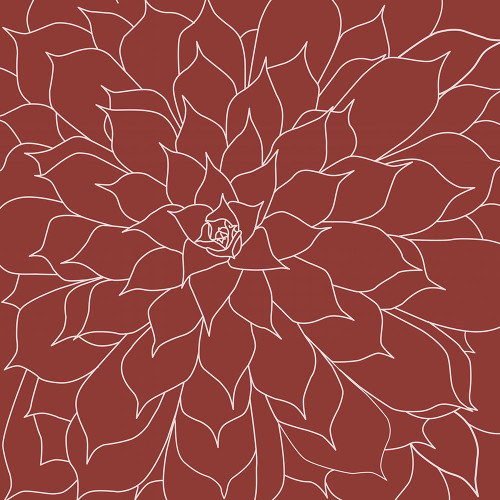 Succulent Red Earth Poster Print - Epiphany Urban