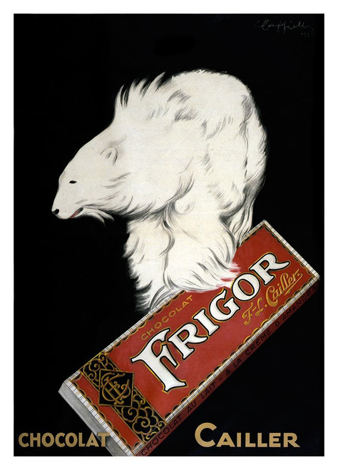 Chocolat Cailler Poster Print - Apple Collection Vintage
