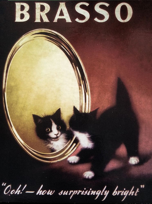 Brasso Poster Print - Apple Collection Vintage