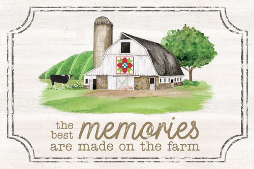 Spring on the Farm landscape II-Memories Poster Print - Tara Reed