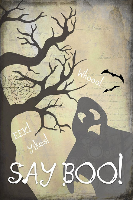 Say Boo 01 Poster Print - LightBoxJournal