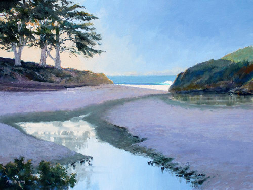 Sunny Cove Poster Print - Ed Penniman