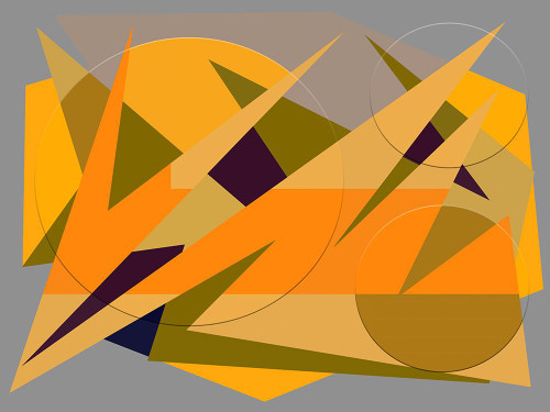 Bliss Color Collage Poster Print - Richard Homawoo