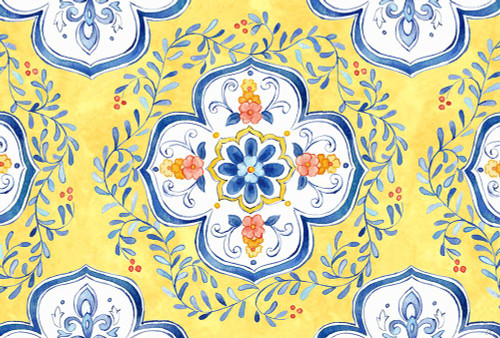 Mediterranean Breezes XXII Poster Print - Cynthia Coulter