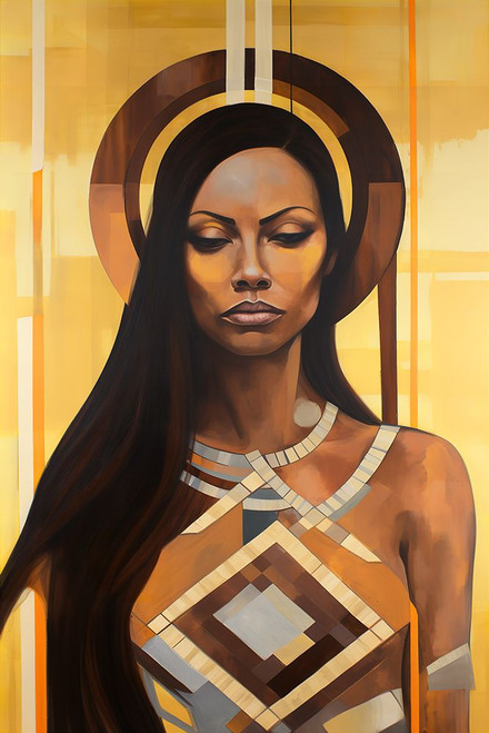 Colorful Model 16 Poster Print - Ray Heere