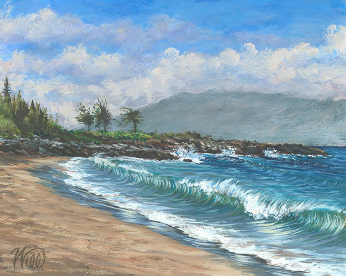 Maui Dragons Teeth Poster Print - Will Thompson