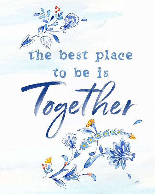 Mediterranean Breezes X Poster Print - Cynthia Coulter