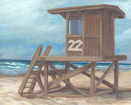 Tower 22 Newport Beach Poster Print - Will Thompson