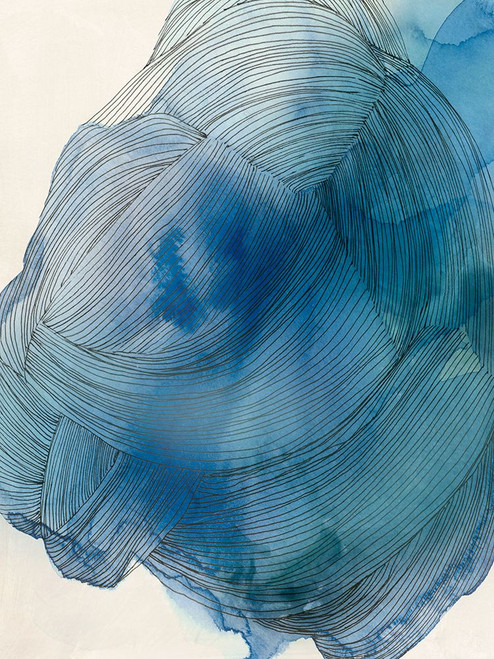 Blue Nexus II Poster Print - J Hazel