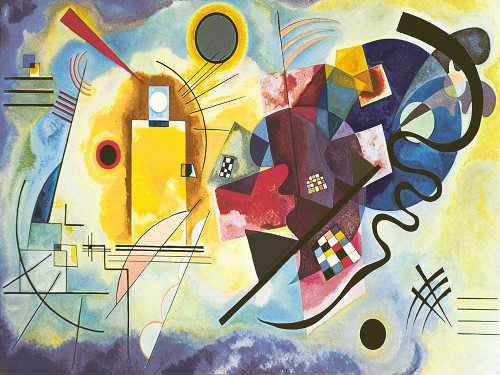 Gelb - rot - blau Poster Print - Wassily Kandinsky