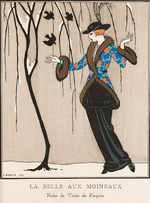 Paquin Dress Poster Print - Apple Collection Vintage