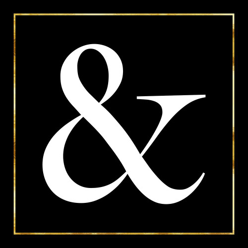 Ampersand Poster Print - Tina Lavoie