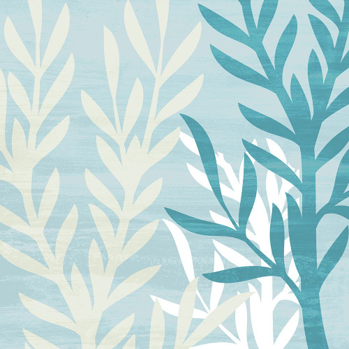 Seaweed Blue 4 Poster Print - Kimberly Allen