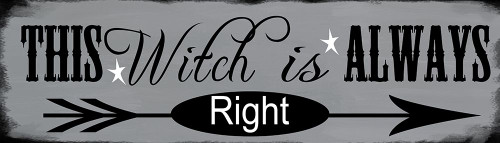 This Witch Is Poster Print - Valarie Wade