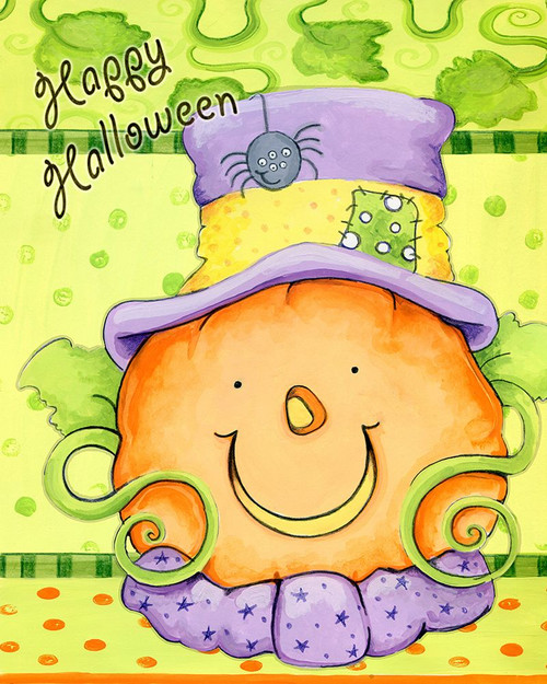 Pumpkin Friend Poster Print - Valarie Wade