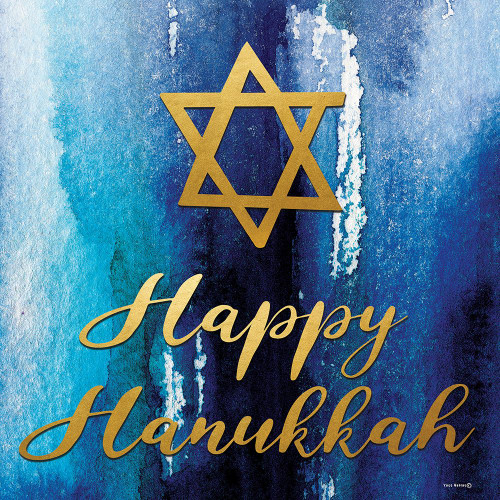 Happy Hanukkah Poster Print - Naffas Designs Yass